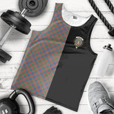 MacIntyre Ancient Tartan Crest Men's Tank Top - Cross Style